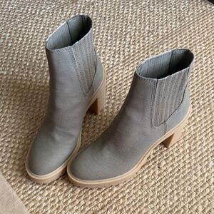 Dolce Vita Sage Green Ankle Booties